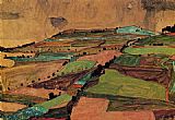 Field Landscape by Egon Schiele